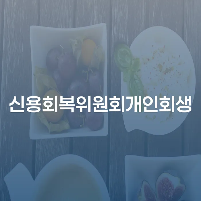 서초구 개인회생 연체 채무 신속해결방법 신청장점