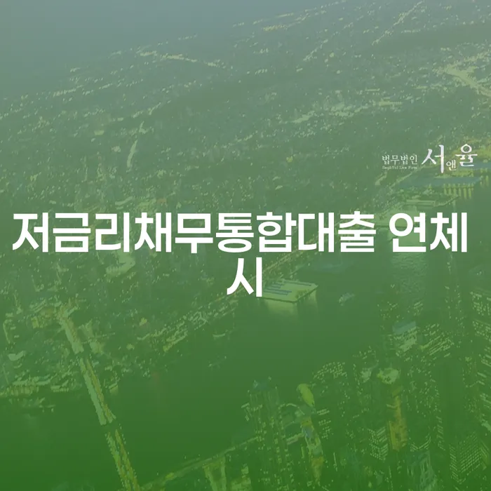 충청남도 페퍼저축은행햇살론 연체 시 개인회생으로 방법 잘 하는 법무법인