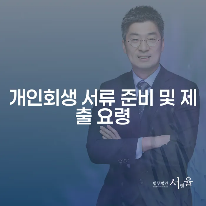 개인회생 서류 준비 및 제출 요령: 어떻게 해야 할까요?