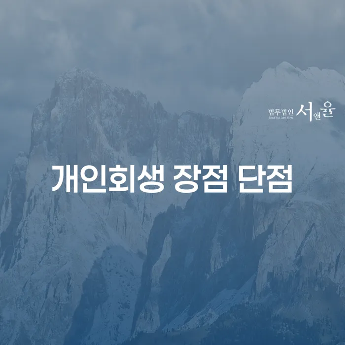 월곡동 개인회생 장점과 단점 이해하기
