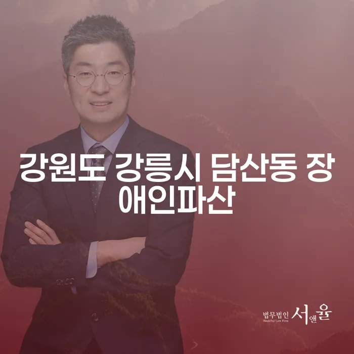 강원도 강릉시 담산동에서 장애인과 사업자 파산은 어떻게 준비해야 할까요?